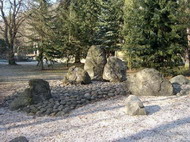 японский «сад камней» в карловых варах